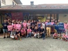 SAN COLOMBANO BELMONTE - Una grande festa in rosa per celebrare il campione Egan Bernal