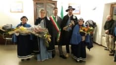 OZEGNA - I Gavason hanno dato il via al carnevale - FOTO