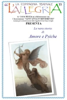 AGLIE' - «La vera storia di Amore e Psiche» per la chiesa di Sant'Anna