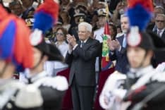 TORINO - Il Presidente della Repubblica, Sergio Mattarella, e l'omaggio all'Arma dei carabinieri - FOTO e VIDEO