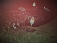 CASTELLAMONTE - Spaventoso incidente sulla Pedemontana: due auto distrutte e due feriti - FOTO