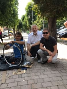 CUORGNÈ - Alex Zanardi in Canavese: esempio di vita e di sport