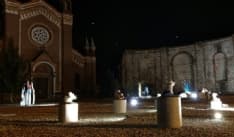 CASTELLAMONTE - Nella Rotonda Antonelliana la Mostra della Ceramica continua anche di notte - FOTO