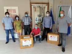 CHIAVERANO - 12mila mascherine donate dal sindaco di Yuhu