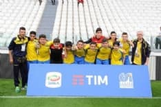 CALCIO - Allo Juventus Stadium l'oratorio Suor Paola di Bosconero ha «aperto» Juve-Genoa - FOTO