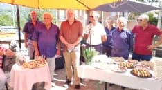 CICLISMO - Il grande Franco Balmamion ospite dello Spi-Cgil a Castelnuovo Nigra - FOTO