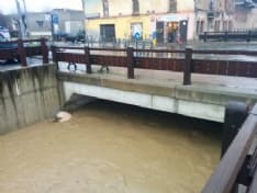 ALLERTA MALTEMPO - A Castellamonte rio San Pietro sotto controllo