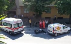 RIVAROLO - Incidente stradale: il sindaco soccorre i feriti. Due motociclisti in ospedale - FOTO