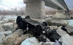 BORGOFRANCO D'IVREA - Scomparso mercoledi notte era morto nell'auto precipitata dal ponte - FOTO e VIDEO