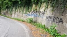 CASTELLAMONTE - Insulti all'ex consigliere Giovanni Maddio scritti sui muri vicino casa. Indagano i carabinieri