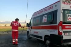 MAPPANO - Gli zingari prendono a sassate l'ambulanza della Cri