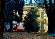 AGLIE' - Incendio camino in una villa - FOTO