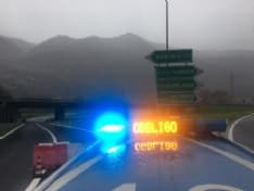MALTEMPO - Resta chiusa l'autostrada A5 tra Ivrea e Pont Saint Martin