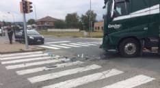 STRAMBINO - Incidente mortale: il camionista denunciato per omicidio stradale dai carabinieri