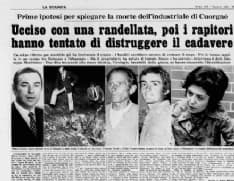 CUORGNE' - 40 anni fa, la 'ndrangheta sequestrò e uccise Mario Ceretto - FOTO