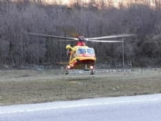 PONT CANAVESE - Due persone salvate dal soccorso alpino e dal 118