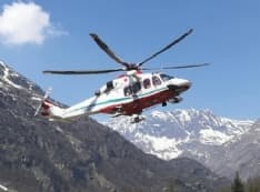CERESOLE REALE - Scialpinista di Ronco Canavese salvato dal soccorso alpino