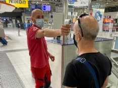CASELLE - La Croce Rossa in aeroporto contro il covid-19
