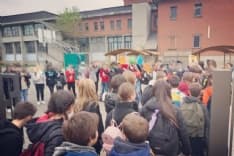 MONTANARO - Dalla Francia in Canavese: studenti di Saint-Etienne in visita alle scuole locali