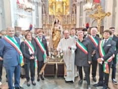STRAMBINO - Celebrata la quinta incoronazione centenaria della Madonna del Rosario - FOTO