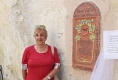 VALCHIUSA - Inaugurata una stele poetica in ricordo di Suor Lucia - FOTO