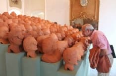 CASTELLAMONTE - Ceramica e buon cibo concludono l'edizione numero 55 della Mostra