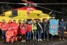 CERESOLE REALE - Ora l'elisoccorso atterra anche di notte - VIDEO