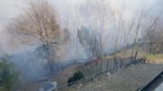 PAURA A BELMONTE - Le fiamme lambiscono il santuario e devastano l'area protetta - FOTO e VIDEO