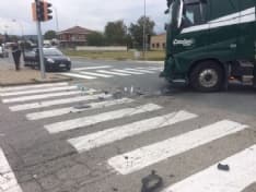 STRAMBINO - Incidente mortale in viale Kennedy: muore motociclista di Ivrea