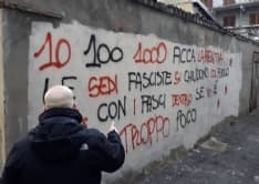 IVREA - Scritte al «Castellazzo Assediato»: CasaPound chiede al Comune di intervenire