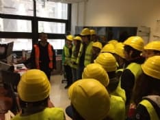 RIVAROLO - Le scuole superiori ospiti della centrale Gdf Suez