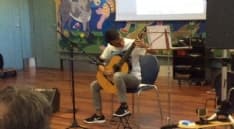 SAN GIUSTO-RIVAROLO - Il giovane Bishal, dopo due anni di stop a causa di una malattia, è tornato a suonare