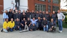 VALPERGA - Il dipendente va in pensione, l'azienda gli rende omaggio