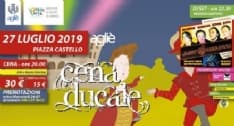 AGLIE' - Musica e cucina di qualità: sabato sera torna l'appuntamento con la Cena Ducale - VIDEO