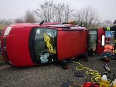 AUTOSTRADA TORINO-MILANO - Incidente e traffico in tilt tra gli svincoli di Chivasso: quattro feriti, una donna grave - FOTO