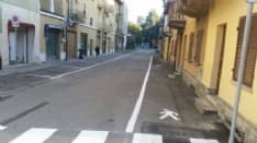 CUORGNE' - Segnaletica rifatta e senso unico in via Don Bosco