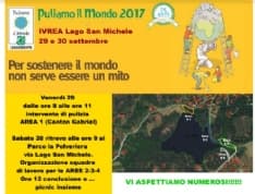 IVREA - La città aderisce a «Puliamo il Mondo» di Legambiente