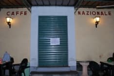 AGLIE' - Chiude il bar Nazionale per protesta contro la nuova legge della Regione sulle slot machine