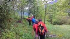 RIBORDONE - Escursionisti dispersi in quota a causa dei temporali: salvati dal soccorso alpino