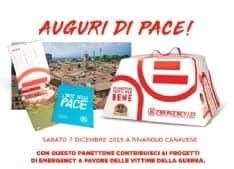 RIVAROLO - Emergency: regali fatti... per bene, a sostegno di attività umanitarie