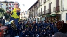 CASTELLAMONTE - Angela Bollatto è il Re Pignatun del carnevale