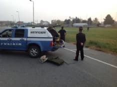 FELETTO - Allarme per una valigia sospetta: fatta brillare - VIDEO