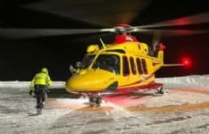 LOCANA - Inaugurate le elisuperfici per il soccorso notturno alle dighe Iren dell'Eugio e del Telessio