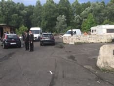 SICUREZZA - Maxi blitz al campo nomadi contro furti e roghi tossici - FOTO e VIDEO