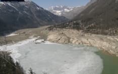 ALLARME SICCITA' - Rai e Mediaset a Ceresole per il lago secco. In Piemonte danni stimati intorno ai 50 milioni di euro