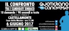 CASTELLAMONTE - Le vostre domande ai candidati a sindaco per il dibattito di QC