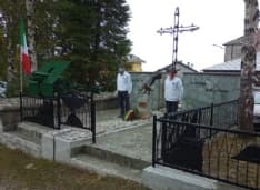 COLLERETTO CASTELNUOVO - Gli Alpini a Santa Elisabetta per commemorare i caduti per l'Italia - FOTO