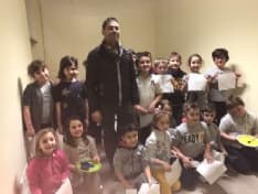 OZEGNA - Il nuovo polo ambulatoriale colorato dai bambini - FOTO