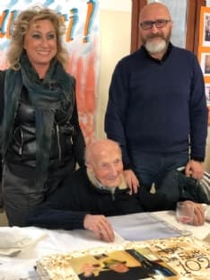 CANAVESE - Al Cagliero di Ivrea, la festa per i 102 anni del mitico don Nicola Faletti