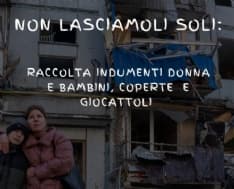 CASTELLAMONTE - Guerra in Ucraina: «Non lasciamoli soli», raccolta indumenti e beni di prima necessità per i profughi